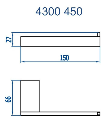 Papeleira Porta-papel Metal D'oro Vecchio Horus 450 Fani