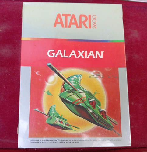 Galaxian ( Juego Atari 2600 ) ( Nuevo ) 20v        _\(^o^)/_