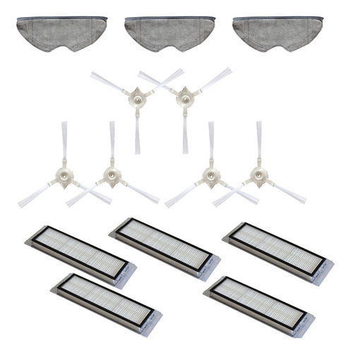 Cepillos Laterales Para Recambios De Aspiradoras Robóticas 3