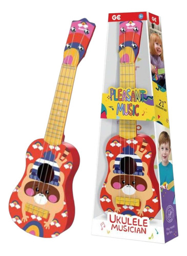 Ukulele De Juguete Para Niños Con Diseño De Animalitos