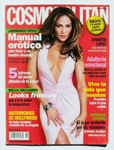 Jennifer Lopez Cosmopolitan No. 10, Revista Mexicana 2005