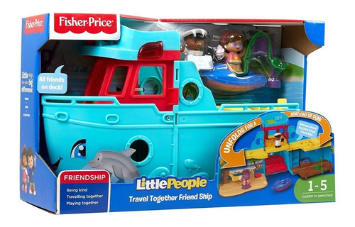 Fisher Price Barco De Los Amigos Little People Musical Luces