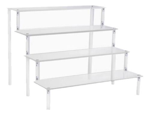 Soporte De Figura De 4 Niveles De Ancho 27x28cm Claro