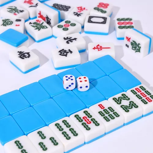 ibasenice 1 Conjunto De Brinquedos De Mahjong De Lazer De Viagem Para Caixa  De Viagem Conjunto De Tabuleiro De Xadrez Portátil Peças De Mahjong Dizer  Qualquer Coisa Jogo De Mahjong