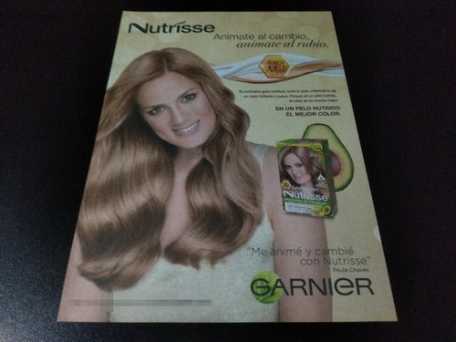 (pf386) Publicidad Garnier * Paula Chaves