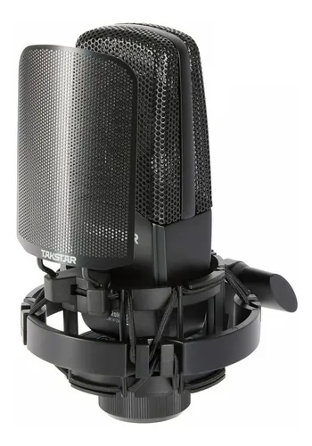 Takstar Tak35 Microfone Condensador Side Address Xlr Com 48v Takstar Tak35 Microfone Condensador Side Address Xlr Com 48v