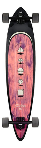 Patineta Globe Pintail 37 PuLG Longboard Complete Shape Faze