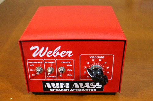 Atenuador Weber Minimass 25w Made In Usa