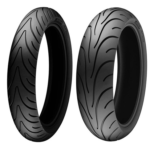 Juego Cubiertas Michelin 120/70-17 + 160/60-17 Pilot Road 2