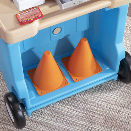 Móvil Y Dispensador Para Niños Color Azul