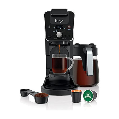 Ninja Dualbrew 12-cup Drip, Single-serve For Coffee 4yddj