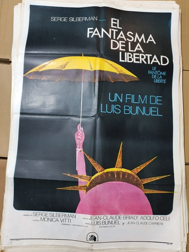 Afiche Cine Original-1378-buñuel-el Fantasma De La Libertad
