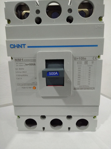 Breaker Industrial 500 Amp Chint