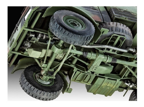 Caminhão Militar Lkw 2t. Tmil Gl (unimog) 1/35 P/ Montar
