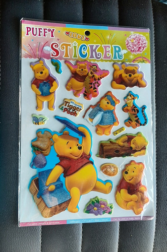 Sticker Grande De Winnie Pooh Calcomanias Pegantinas 