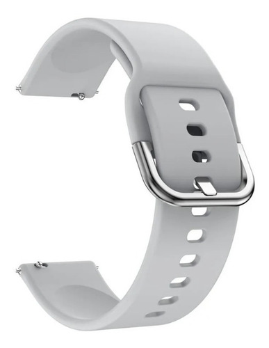 Pulseira Silicone Lisa 20mm Para Samsung Galaxy Watch 3 41mm