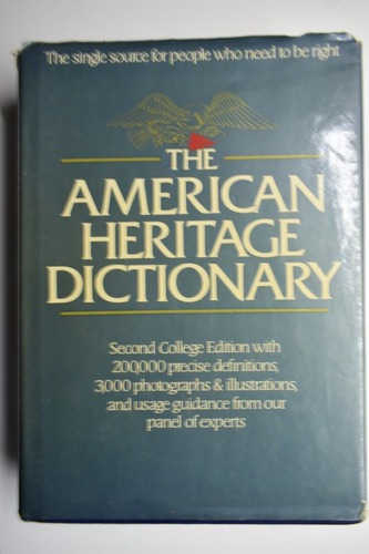 The American Heritage Dictionary:second College Edition C149