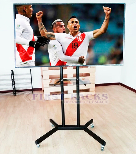 Rack De Pedestal Tv Lcd Led Curvo Plasma 32 -65...100% Perú