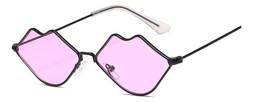 Nueva Moda Labios Gafas De Sol Mujer Lujo Sexy Señoras Rojo