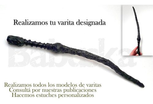 Varitas Harrypotter Hechas A Mano En Madera. Con Caja Personalizada