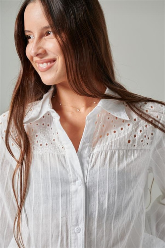 Camisa Premium Baru Bordada Calada Guk4125 Arizona Colores