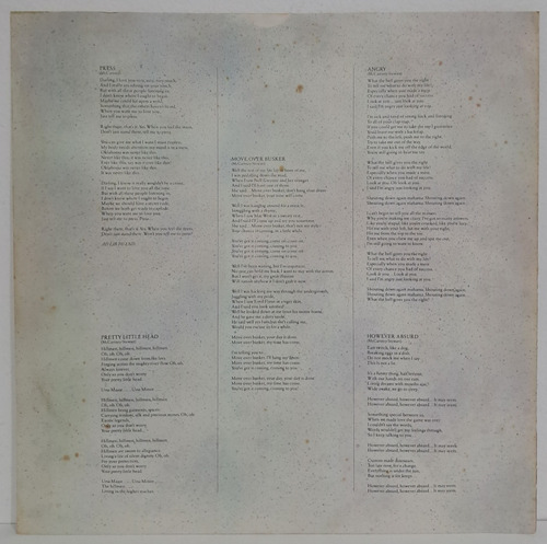Lp Paul Mccartney - Press To Play - Capa Dupla C/ Encarte (Usado)
