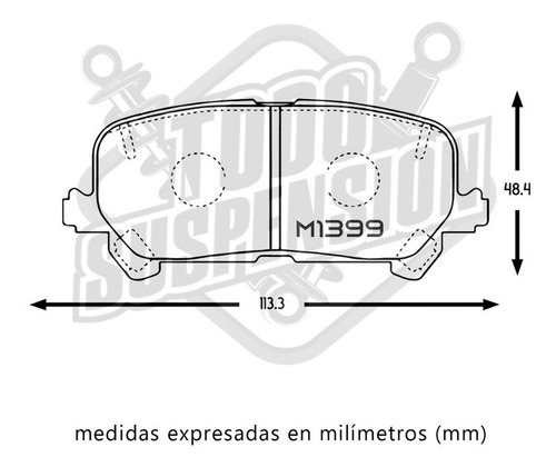 Pastilla De Frenos Trasera Honda Pilot 3.5 2008-2016