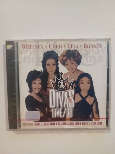 Cd Divas Live 99 Cd Original Nuevo Estándar