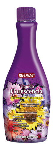 Fertilizante Liquido Florescencia 240ml Y A