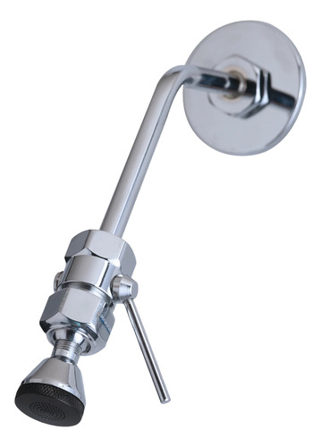 Regadera Para Baño Aqua Save Confort A-40 C/brazo Y Chapeton Acabado Brillante Color Cromo