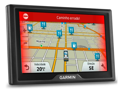 Gps Automotivo Garmin Drive 50 010-01532-6m Mapas Detalhado Cor Preto