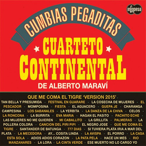 Cuarteto Continental - Cumbias Pegaditas Vol I / Cd