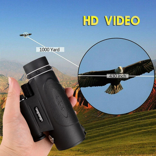 Imagem 4 de 9 de Monóculo De Visão Noturna Profissional 100x90 Hd