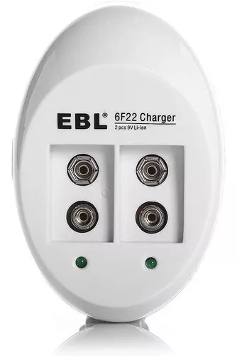 EBL Baterías Recargables 9V USB