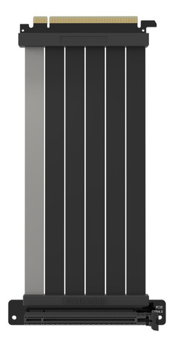 Cable Riser Cooler Master Vertical PCI-e 4.0 X 16 - 300 mm, cor preta