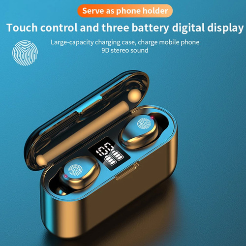 Auriculares Bluetooth Con Reducción De Ruido, Estéreo Hifi,