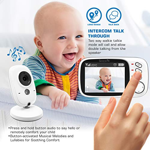 Serenelife Wireless Video Baby Monitor - Sistema Dual Con Te