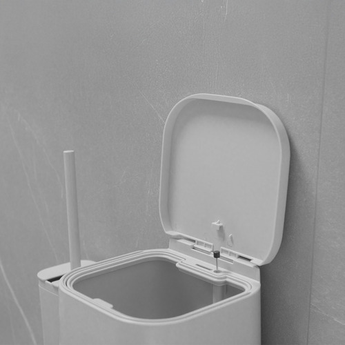 Lixeira de Piso/Parede LX450 Aura 6L - Ou Branco
