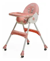 Comprar Silla De Comer Mecedora 3 En 1 Bebesit Rosa 6651
