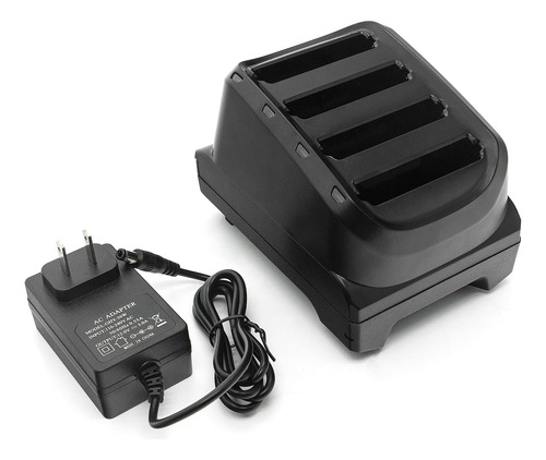 Cargador De Batería De 4 Ranuras Zebra Tc21 Tc26 Escá...