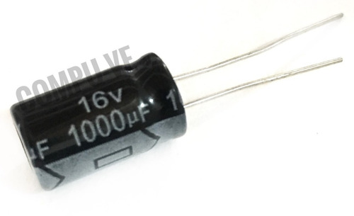 Condensador Capacitor Filtro 1000uf X 16v 15 Piezas