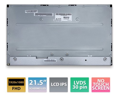 Pantalla Lcd For Lenovo Ideacentre Aio 3 22ada05 No Táctil