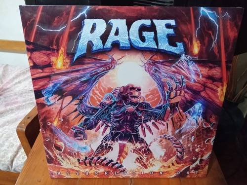 Rage - Resurrection Day - Vinilo 2lp - Importado Alemania