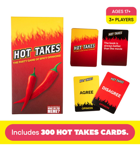 Juego De Fiesta ¿qué Memes? Hot Takes Adult Con 300 Tarjetas