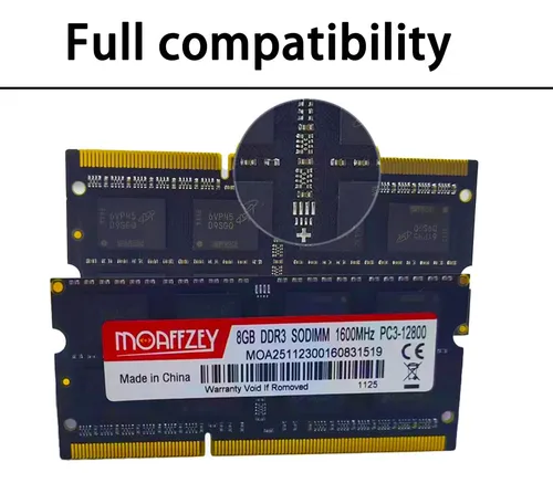Memoria 1600mhz Ddr3 Ram 8gb Sodimm Pc3-12800