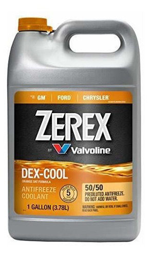 Imagen 1 de 3 de Zerex Dex-cool Tecnología De Ácido Orgánico 50/50 Prediluido