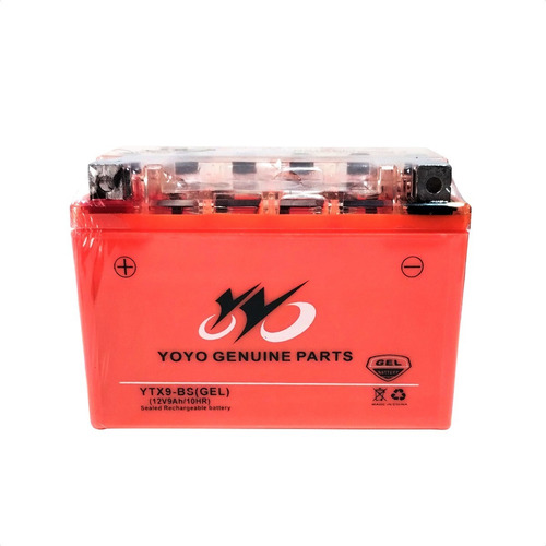 Imagen 2 de 7 de Bateria Moto Ytx9-bs Gel Yoyo Duke Ns 200