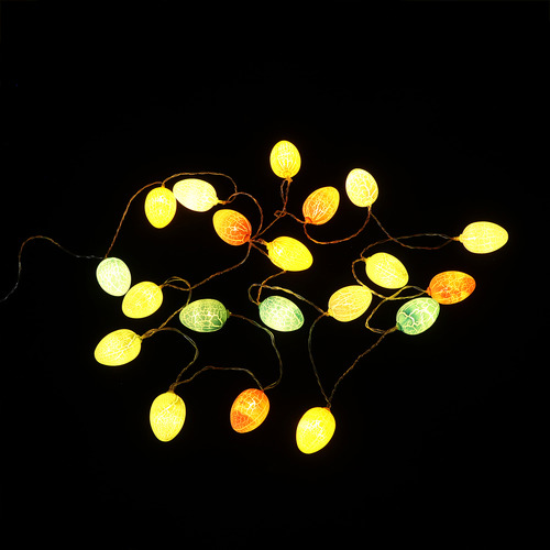 Colorida Cadena De Luces Usb Con Diseño De Huevos De Pascua