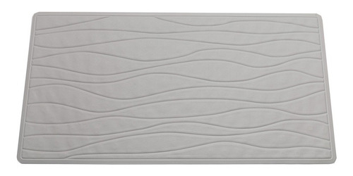 Antideslizante Para Bañera Goma Marea 40x70 Cm Gris