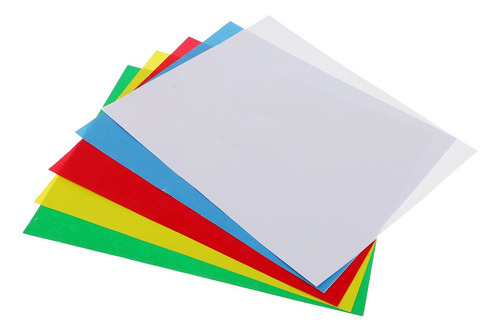 10 Piezas De Papel De Transferencia De Tela De Un Lado Para